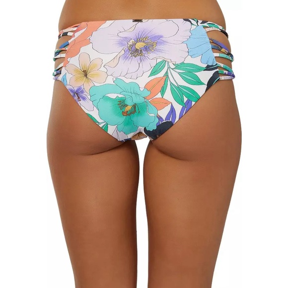 O’Neill Women’s Abbie Floral Boulders Bikini Bottoms - Picture 1 of 5